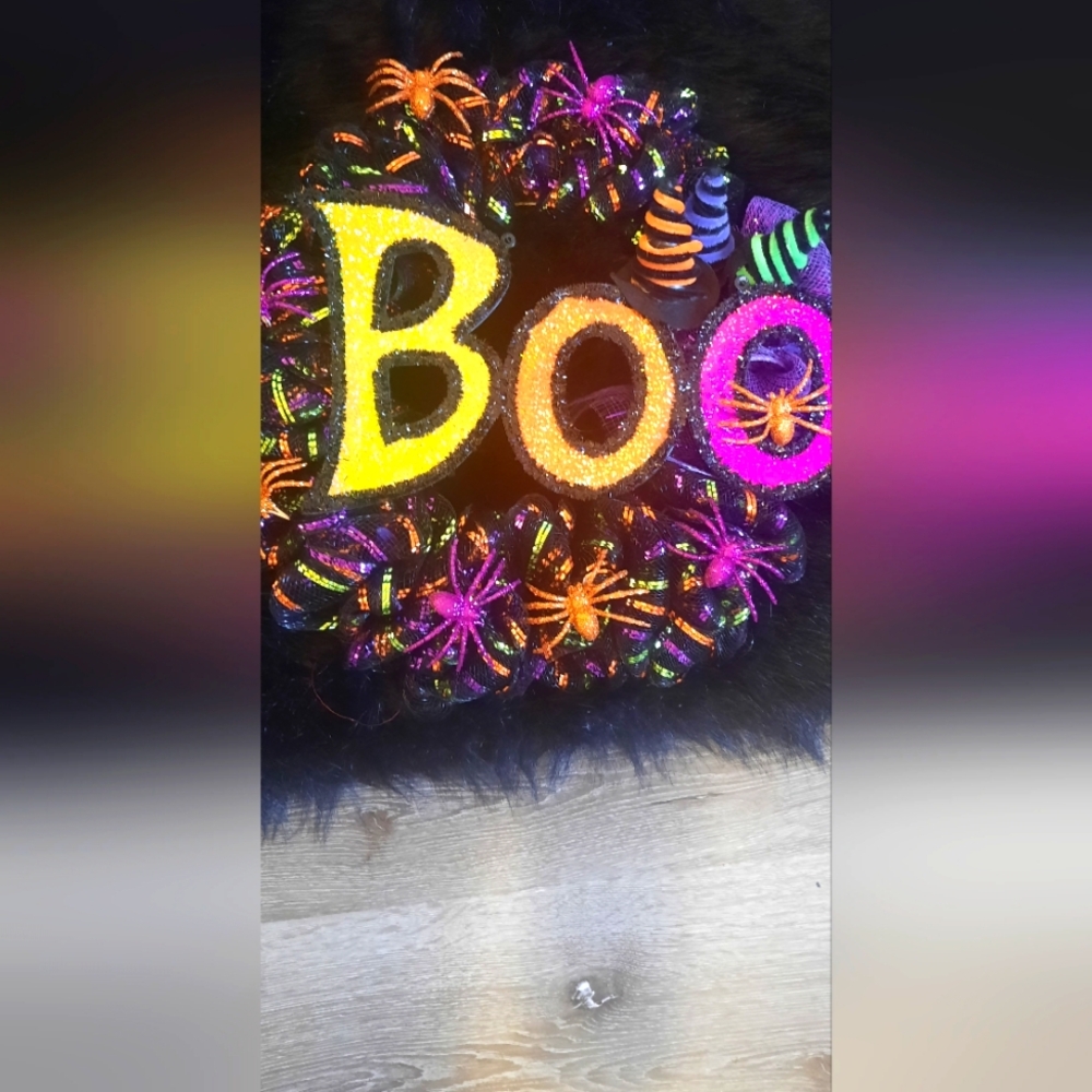 Door Wreath for Halloween